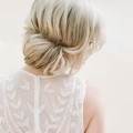 Low Roll Bridal Updo 