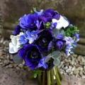 Something Bright Blue Bouquet 