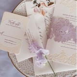 Lilac & Cream Stationery 
