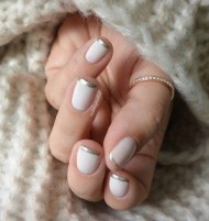 Silver Tipped Nails