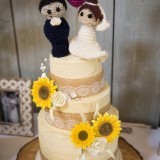 Rustic Cute Wedding Cake 