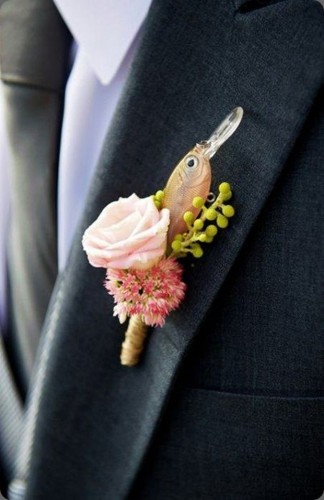 Whimsical Fisherman's Buttonhole 
