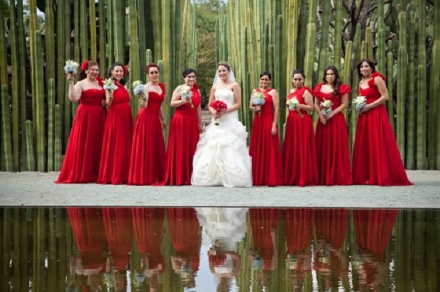 hottest colour schemes for 2015 weddings Dubai