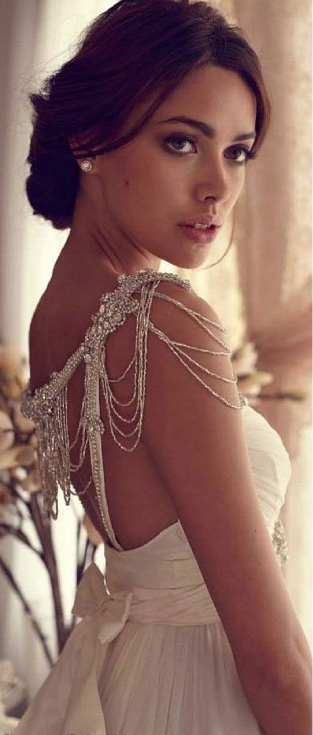 20 Bridal shoulder and back jewelry pieces