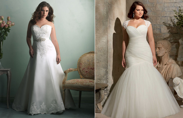 10 Stunning Plus Size Wedding  Dresses 