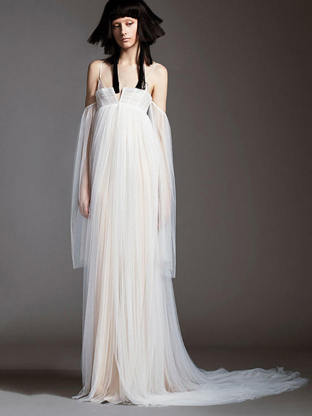 Vera Wang dress Boho Style Wedding Dress