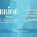 Bride Show 2018 Wedding Fair Event Dubai