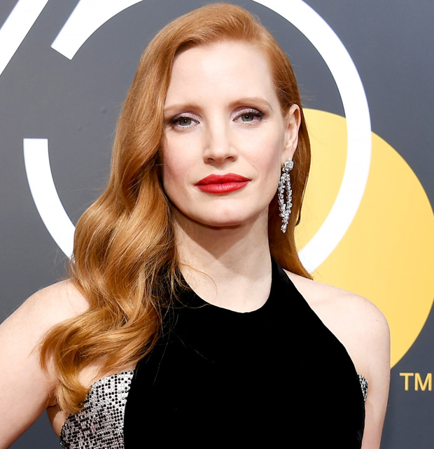 Jessica Chastain Wedding day beauty