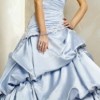 Ice Blue Wedding Dress 