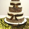 Earthy Wedding Cake 
