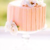 Floral Peach Cake 