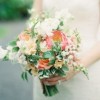Orange & White Bouquet 
