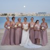 Pink Chiffon Bridesmaid Dresses