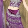 Stunning Purple Sari