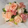 Peach & Cream Rose Bouquet 