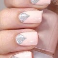 Pink & Silver Nails 