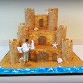 Sandcastle Cake 