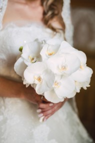 All White Bouquet 