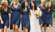 Blue Bridesmaid Dresses 