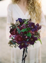 Dark Blue & Purple Bouquet 