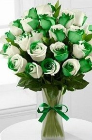 Green & White Bouquet 