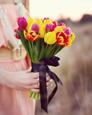 Hand-Tied Spring Tulips 