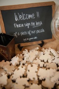 Jigsaw Puzzle Guest Book