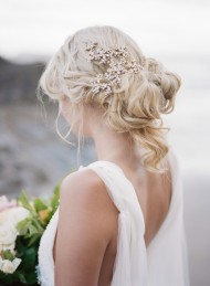 Loose Tousled Updo 