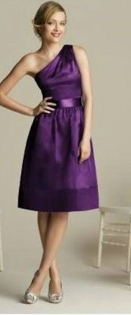 Purple Bridesmaid Dress 