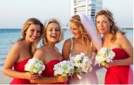 Red Hot Bridesmaid Dresses
