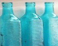 Scuba Blue Bottles 