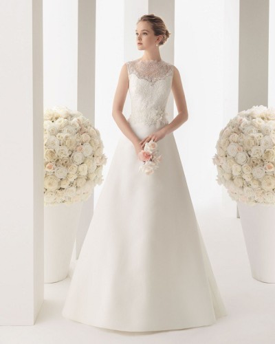 A Line Wedding Gown