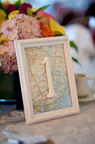 Map Back Table Number 