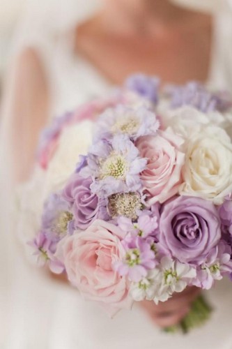 Pastel Purple Spring Bouquet 