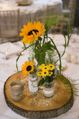 Sunflowers Table Centrepiece 