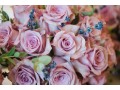 Bridal Bouquet of roses & lavender