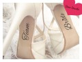 Team Bride Decal for shoes, hangers or cases.